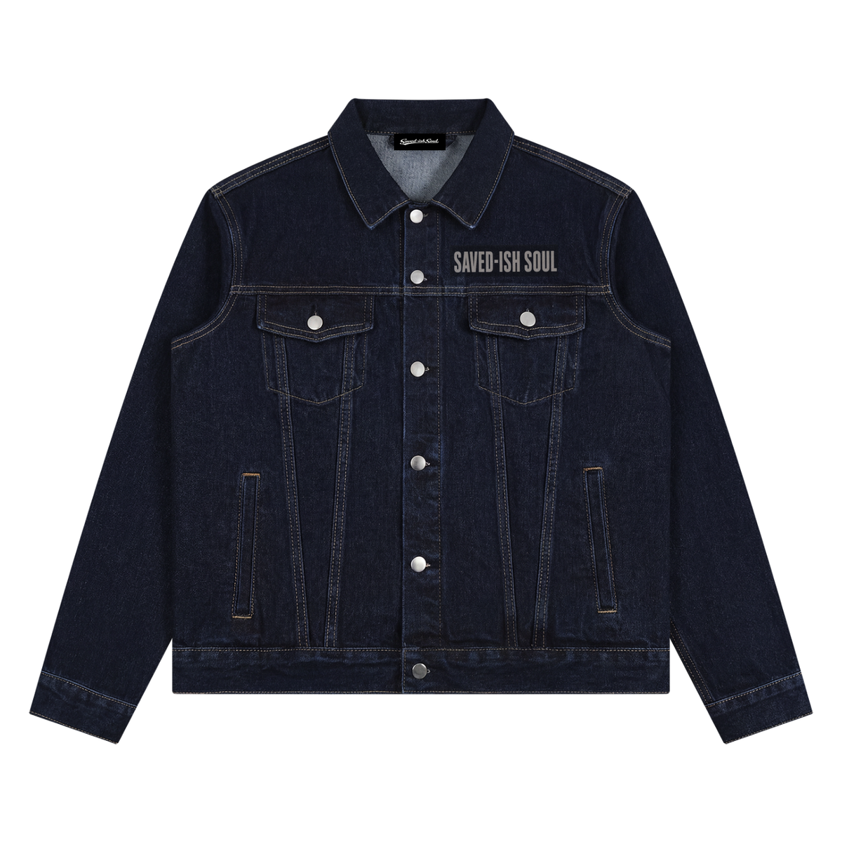 Saved-ish Soul Vintage Wash Denim Jacket