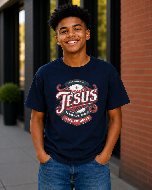 Saved-ish Soul "Jesus" Youth T-Shirt