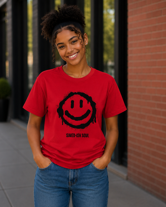 Saved-ish Soul "Smiley Face" Youth T-Shirt