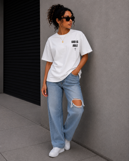 Saved-ish Soul "God Is Able" T-Shirt