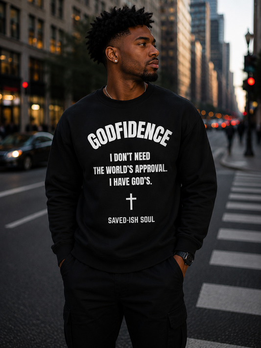 Saved-ish Soul “Godfidence” Sweatshirt