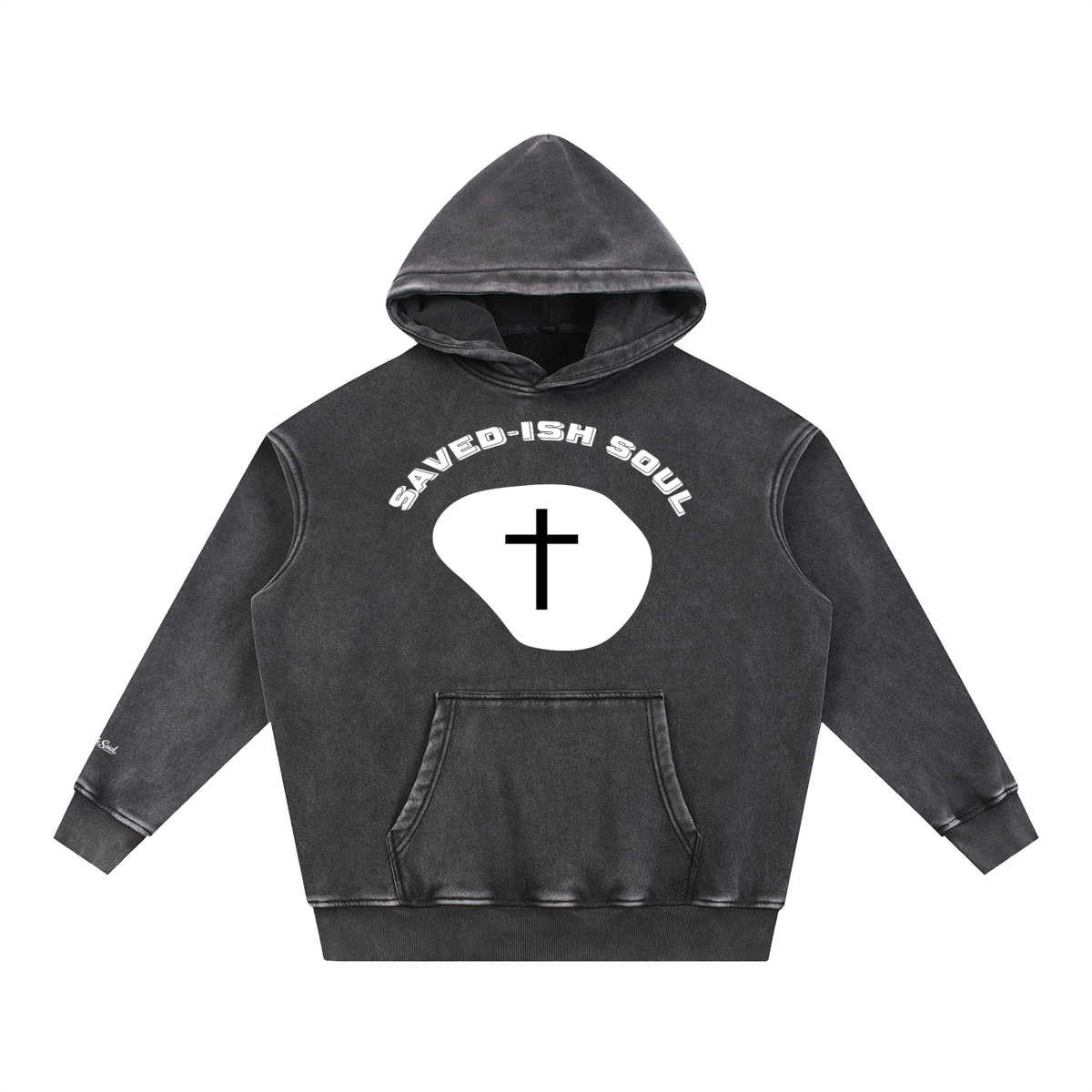 Saved-ish Soul “Cross” Oversize Hoodie