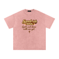 Saved-ish Soul "God's Not Done With Me Yet" Washed Oversized T-Shirt