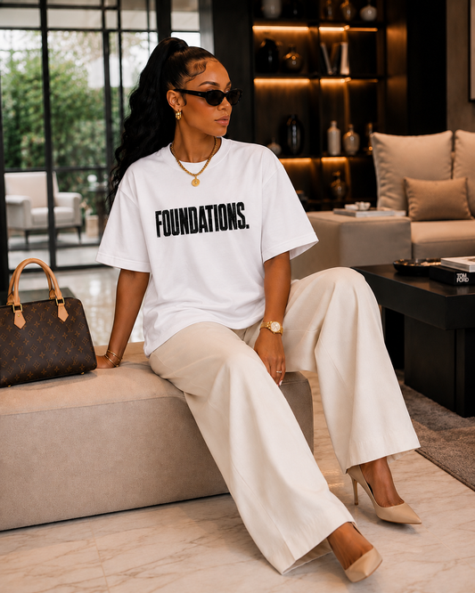 Saved-ish Soul "Foundations." Boxy T-Shirt