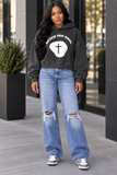 Saved-ish Soul “Cross” Vintage Wash Heavyweight Hoodie