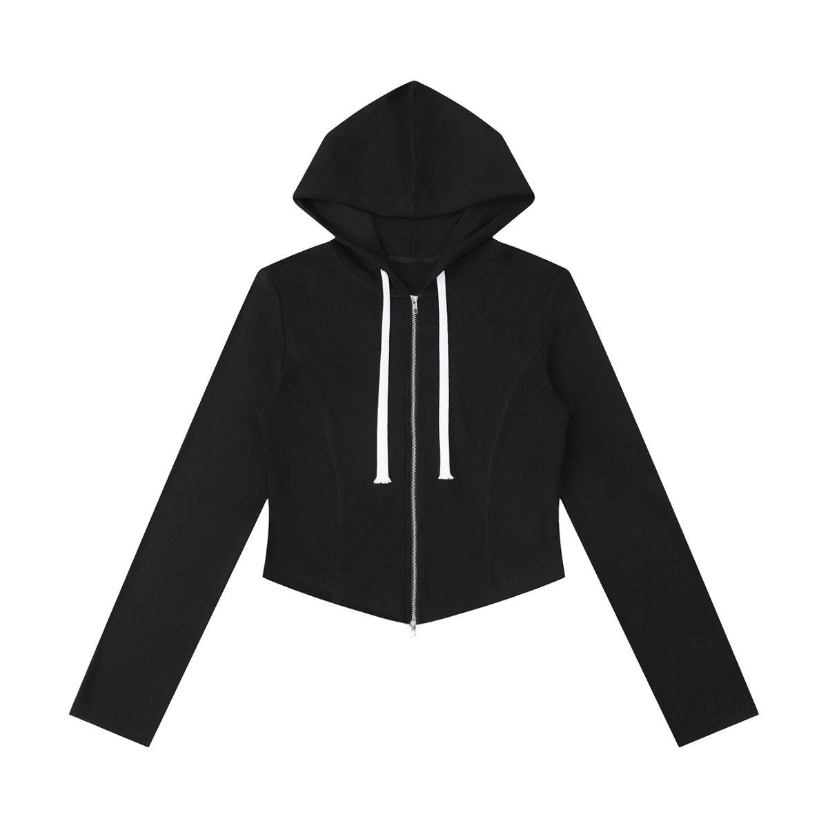 Saved-ish Soul "No Weapons" Women's Slim Cropped Hoodie