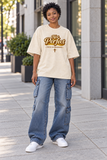 Saved-ish Soul "Not Perfect" Snow Washed Oversized T-Shirt