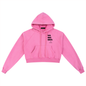 Saved-ish Soul "Faith, Grace, Growth" Snow Washed Cropped Hoodie