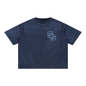 Saved-ish Soul "Heaven Bound" Mineral Wash Boxy T-Shirt