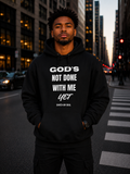 Saved-ish Soul “God’s Not Done With Me Yet” Oversized Hoodie
