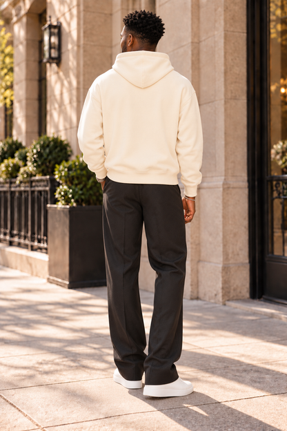 Saved-ish Soul "Faith, Grace, Growth" Oversized Boxy Fleece Hoodie