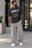 Saved-ish Soul Vintage Wash Raw Edge Sweatpants