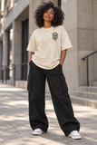 Saved-ish Soul "Saved By Grace" Snow Washed Oversized T-Shirt