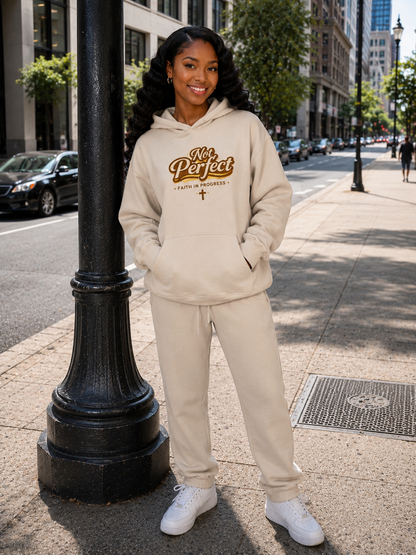Saved-ish Soul "Not Perfect" Unisex Oversized Hoodie