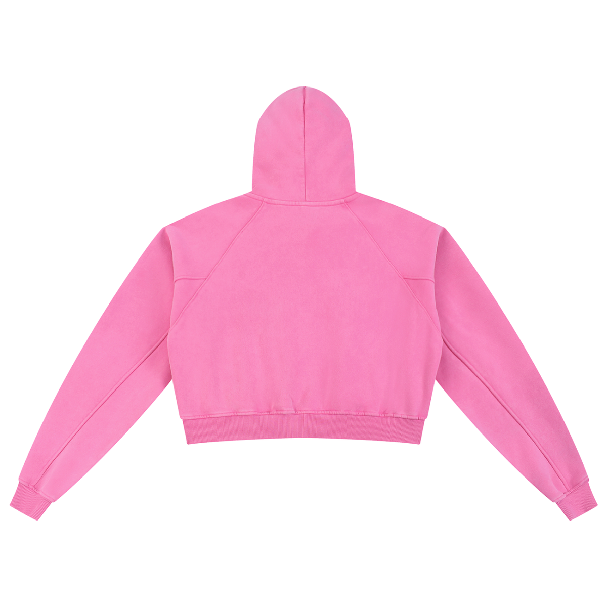 Saved-ish Soul "Faith, Grace, Growth" Snow Washed Cropped Hoodie
