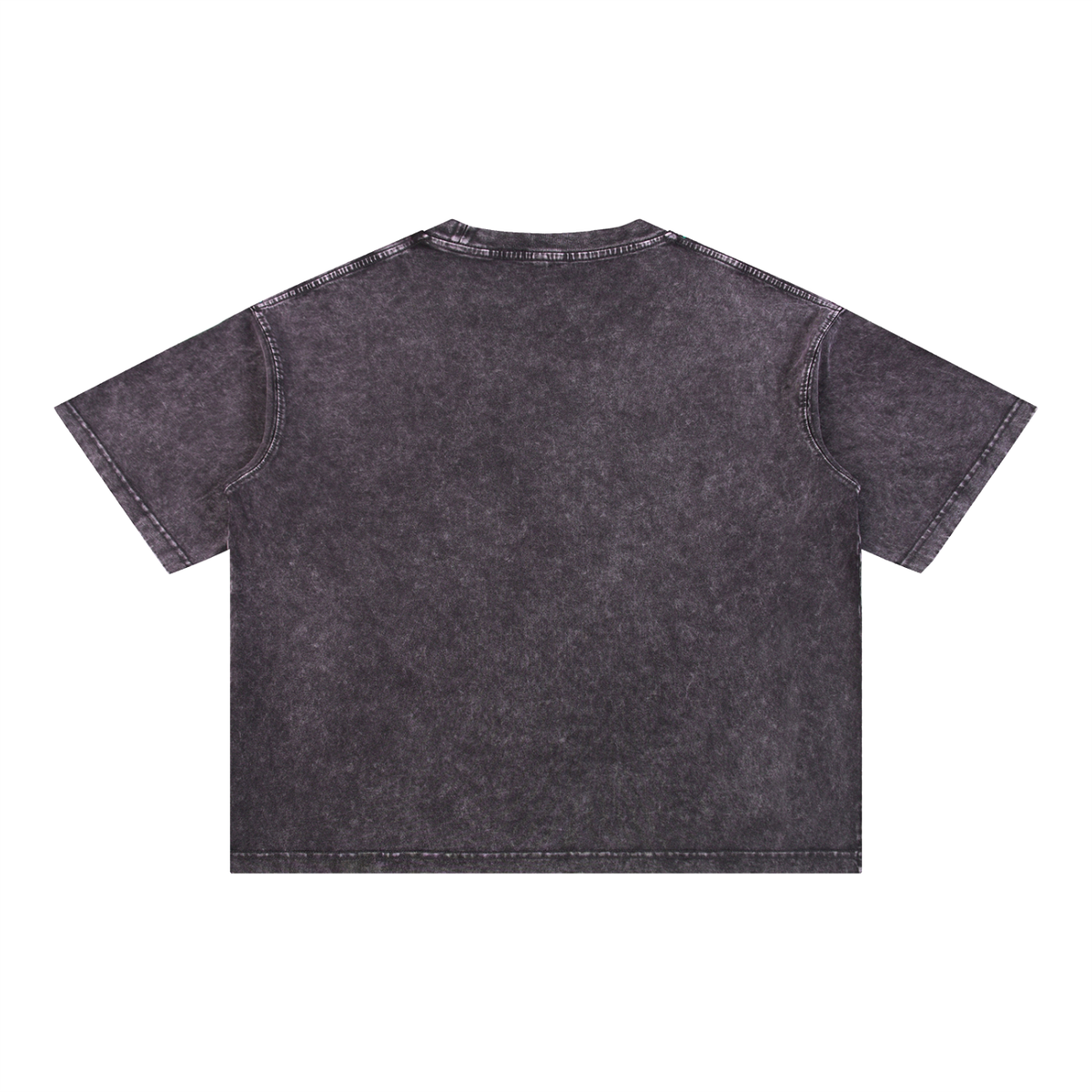 Saved-ish Soul "Kanji" Women Snow Wash Oversize Boxy T-Shirt
