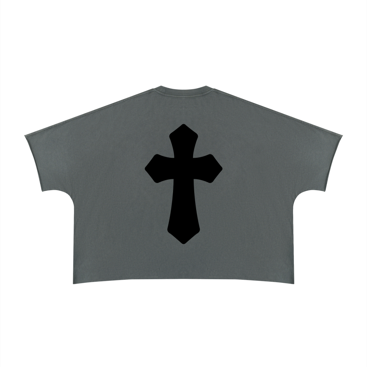 Saved-ish Soul "Foundations" Boxy Raw Edge T-Shirt