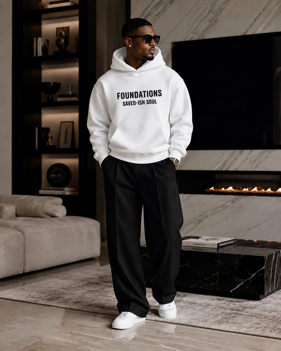 Saved-ish Soul "Foundations" Essential Heavyweight Hoodie