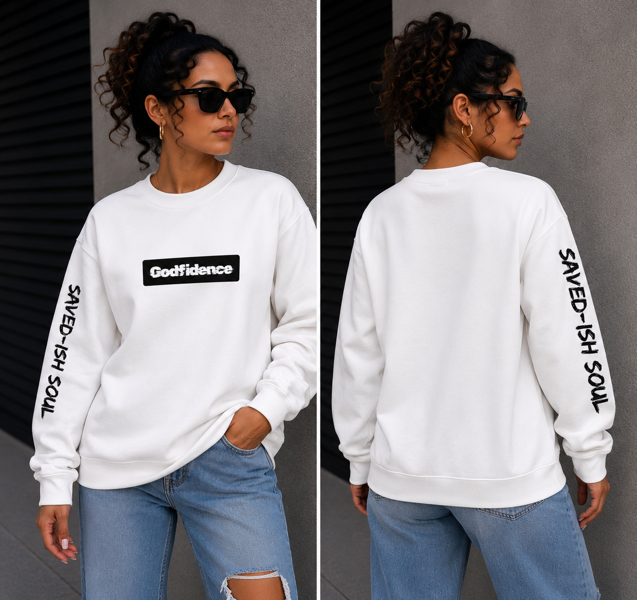 Saved-ish Soul "Godfidence" Sweatshirt