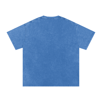 Saved-ish Soul "Psalm 46:1" Snow Washed Oversized T-Shirt