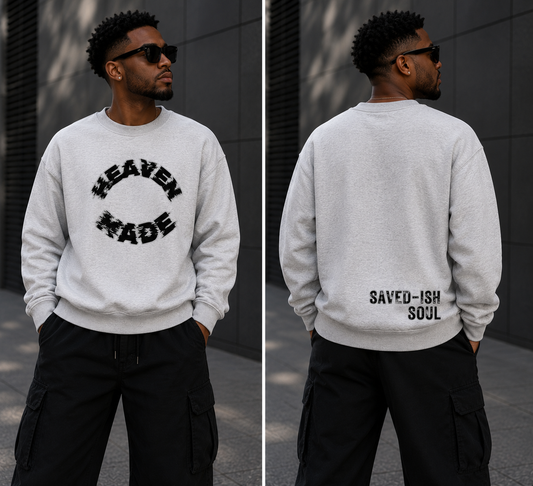Saved-ish Soul "Heaven Made" Oversized Sweatshirt