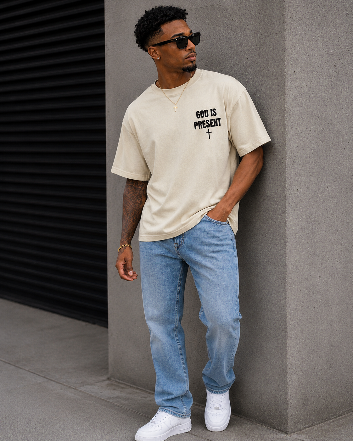 Saved-ish Soul "God Is Present" T-Shirt
