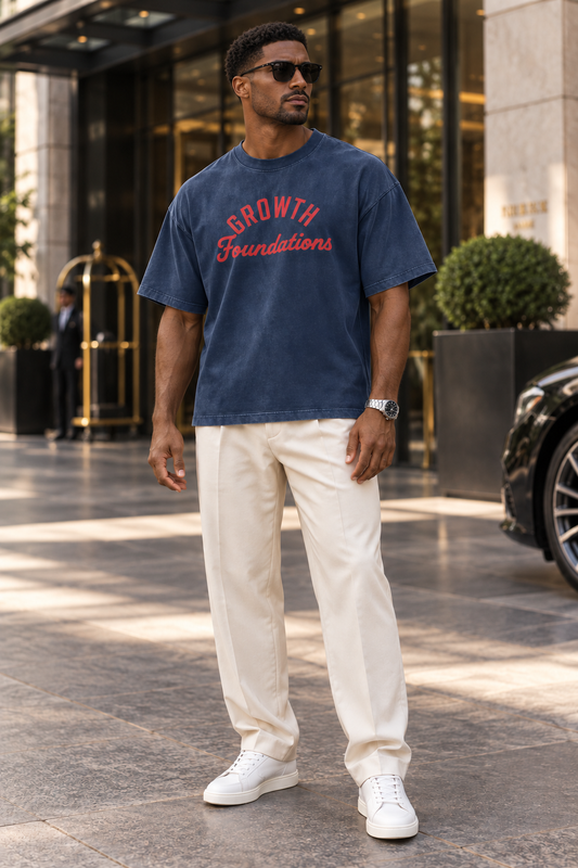Saved-ish Soul "Growth Foundations" Boxy T-Shirt