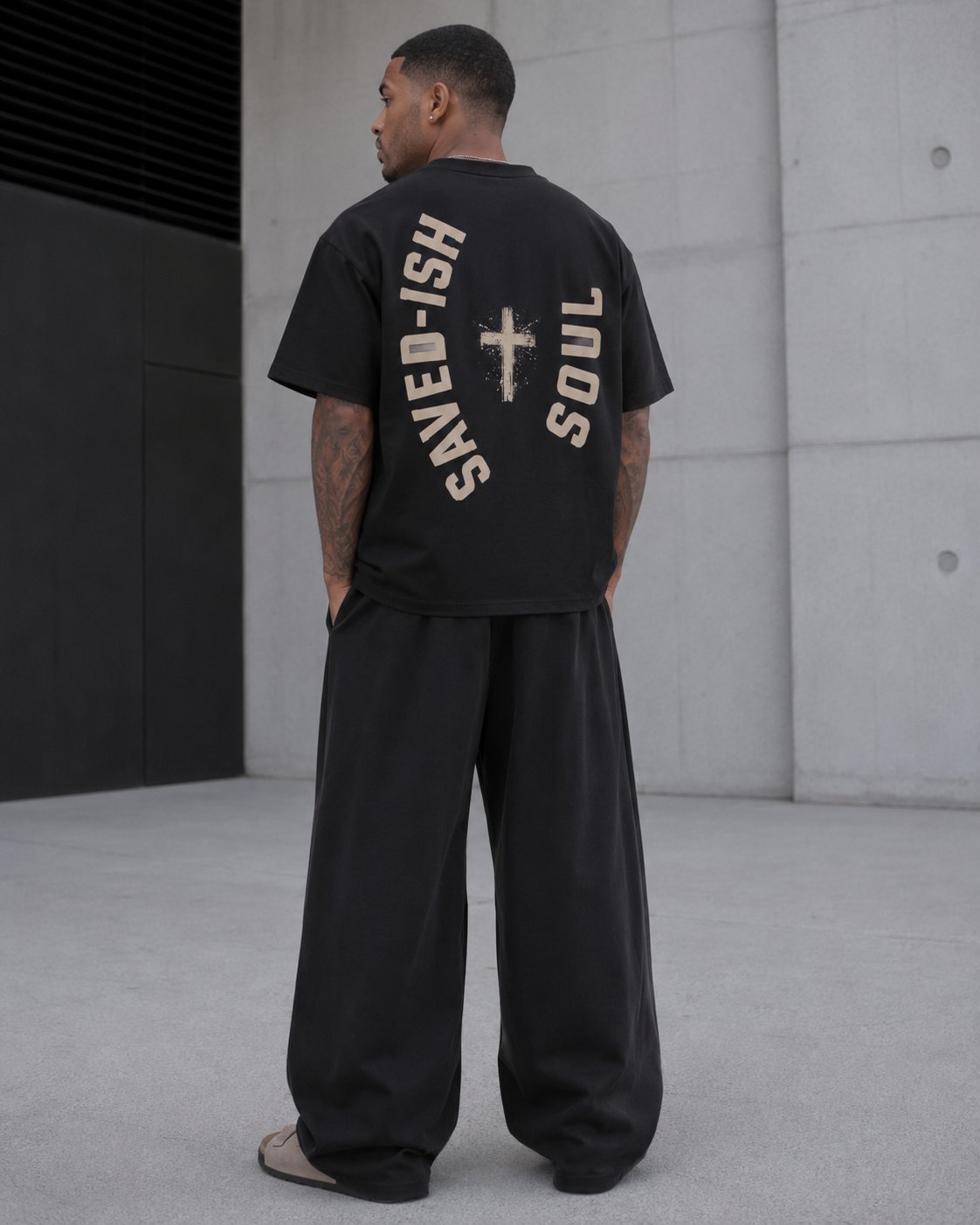Saved-ish Soul "Cross" Box Tee
