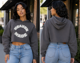 Saved-ish Soul "Heaven Made" Crop Hoodie
