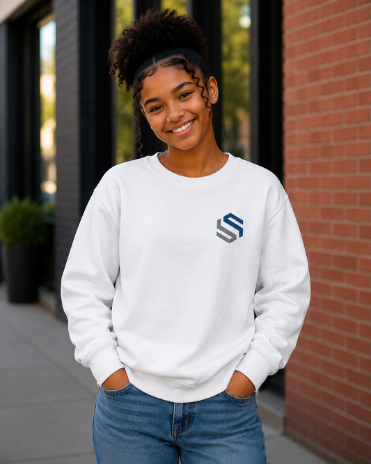 Saved-ish Soul "Logo" Embroidered Youth Sweatshirt