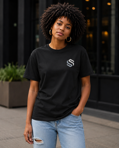 Saved-ish Soul "Logo" Embroidered T-Shirt