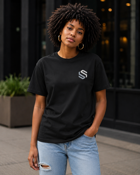 Saved-ish Soul "Logo" Embroidered T-Shirt