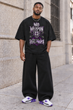 Saved-ish Soul "No Weapons" Boxy Raw Edge T-Shirt