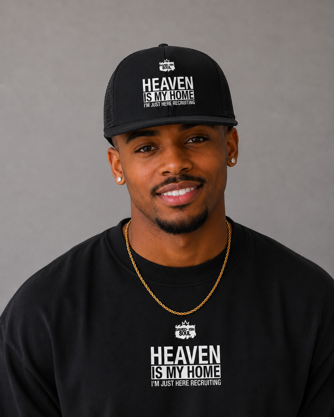 Saved-ish Soul "Heaven is My Home" Classic Trucker Cap