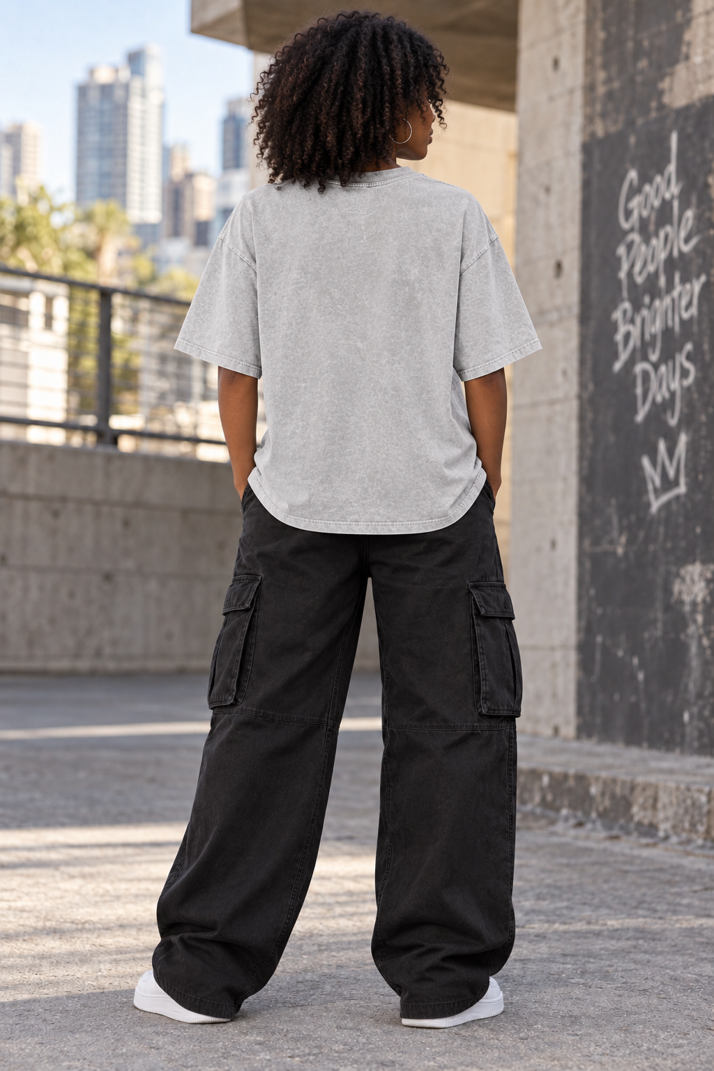 Saved-ish Soul "Not Perfect, Just Growing" Women Oversized T-Shirt