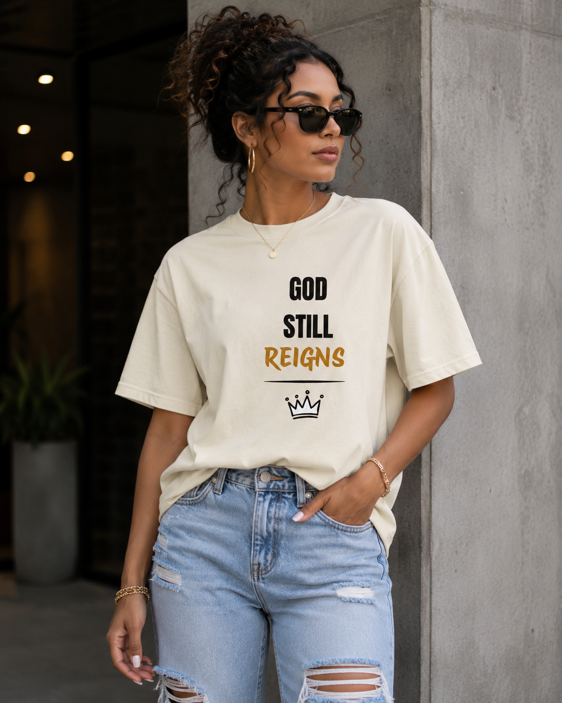 Saved-ish Soul "God Still Reigns" T-Shirt