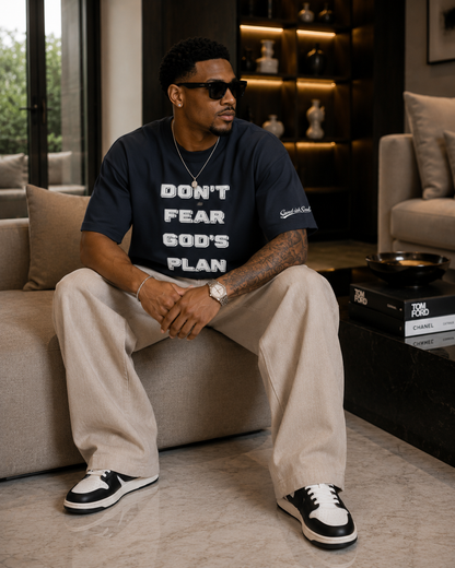 Saved-ish Soul "Don't Fear God's Plan" Boxy Tee