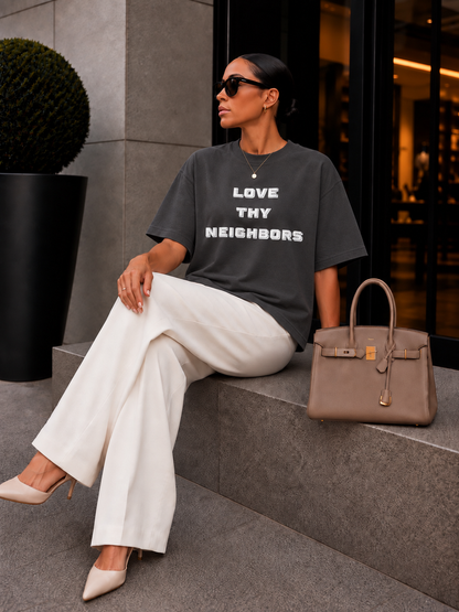 Saved-ish Soul "Love Thy Neighbors" Boxy T-Shirt