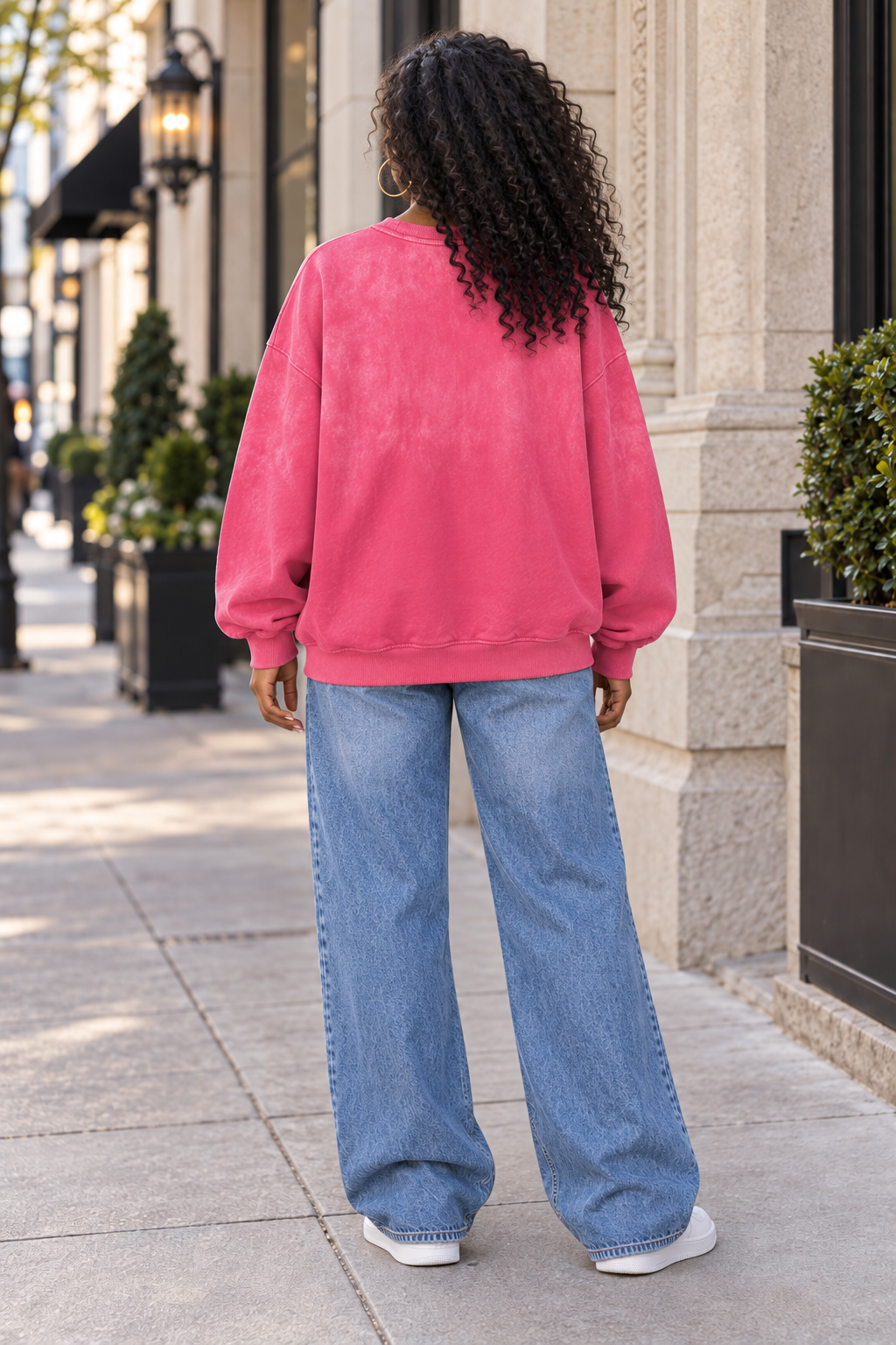 Saved-ish Soul "Not Perfect Just Growing" Sunfade Sweatshirt