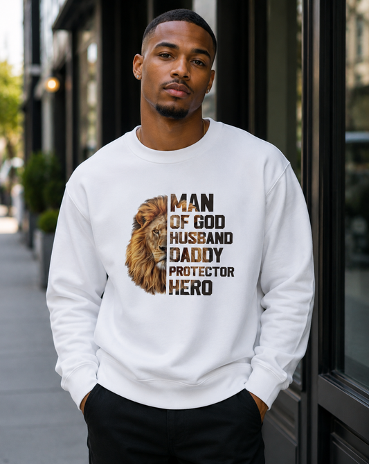 Saved-ish Soul "Man of God" Sweatshirt