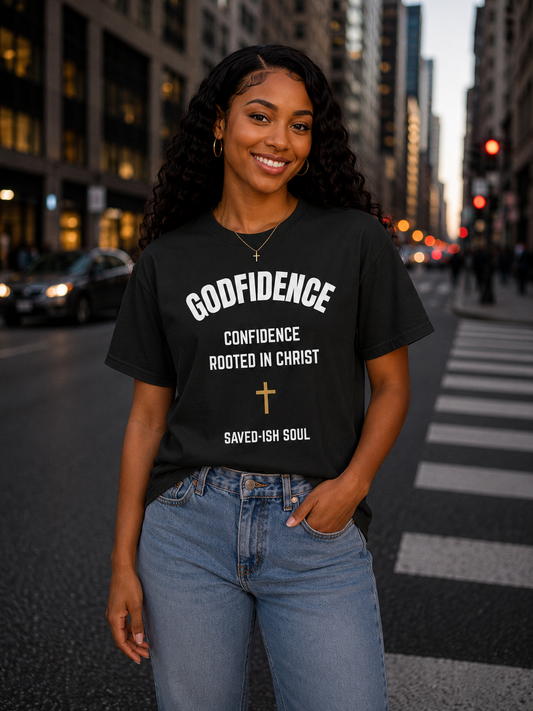 Saved-ish Soul “Godfidence” T-Shirt