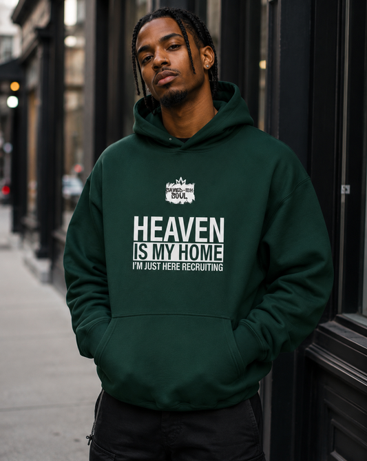 Saved-ish Soul "Heaven is My Home" Oversized Hoodie