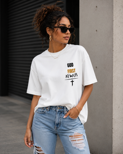 Saved-ish Soul "God First Always" T-Shirt