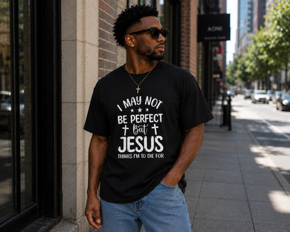 Saved-ish Soul "I May Not Be Perfect" T-Shirt