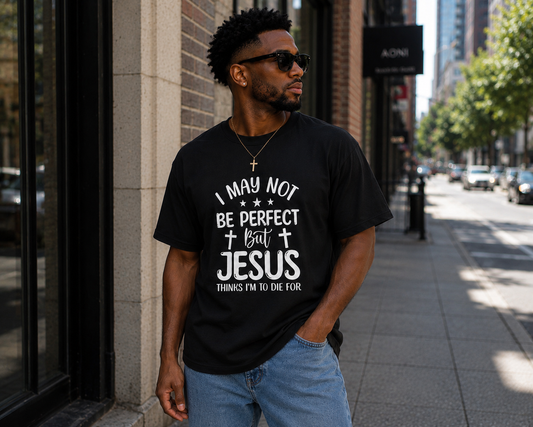 Saved-ish Soul "I May Not Be Perfect" T-Shirt