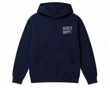 Saved-ish Soul "God's Dept." Youth Fleece Hoodie