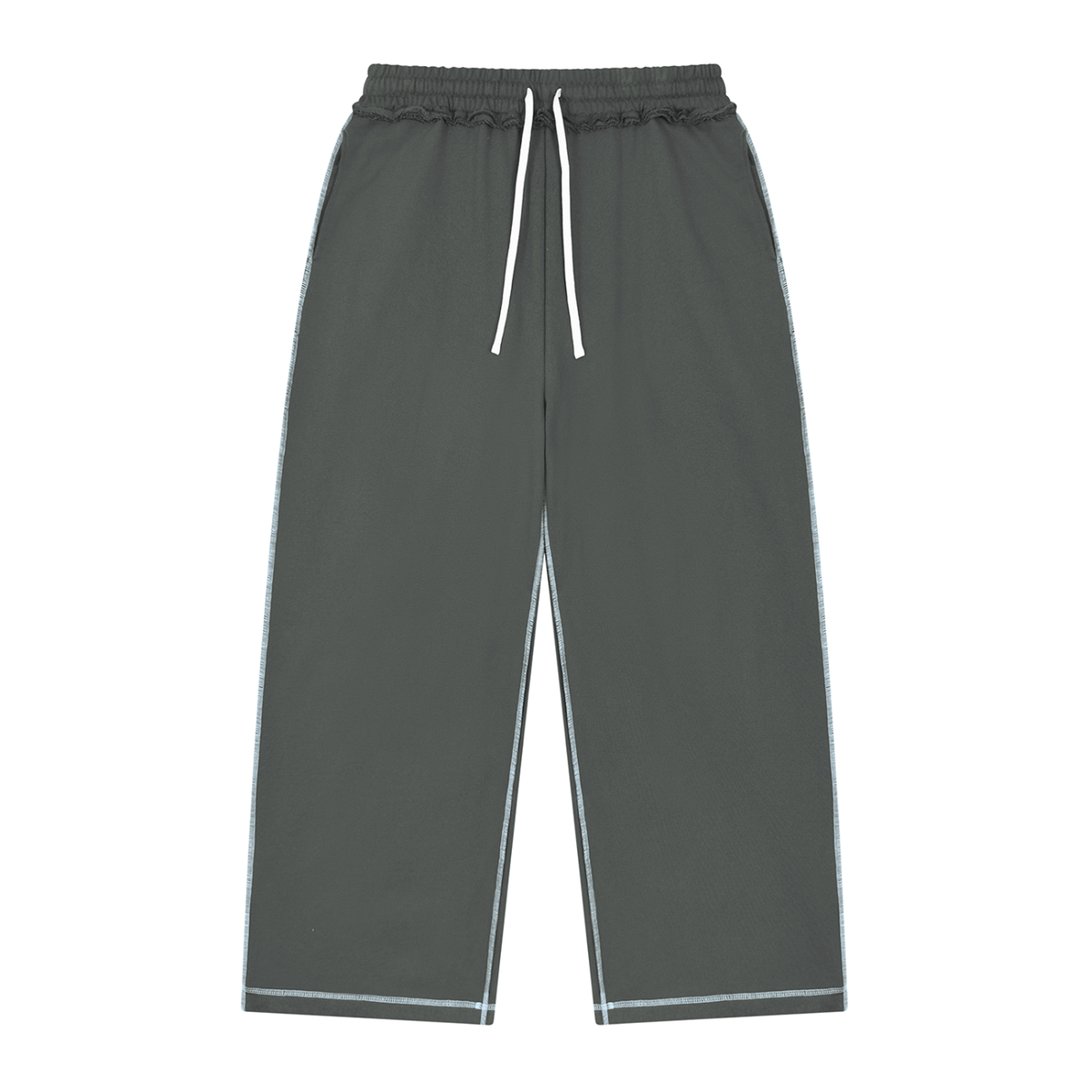 Saved-ish Soul Raw Edge Topstitch Sweatpants