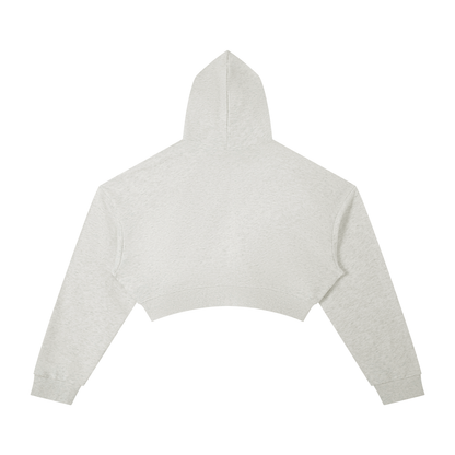 Saved-ish Soul "God's Not Done With Me Yet" Essential Cropped Hoodie