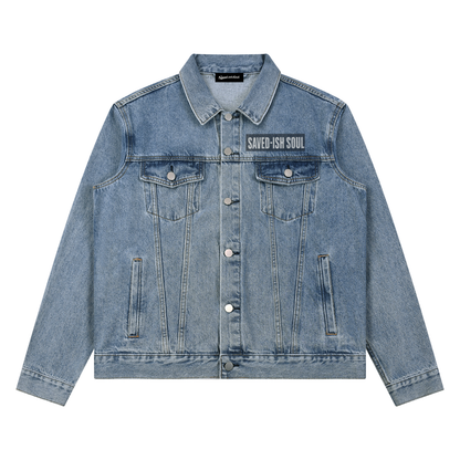 Saved-ish Soul Vintage Wash Denim Jacket