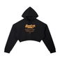 Saved-ish Soul "God's Not Done With Me Yet" Essential Cropped Hoodie